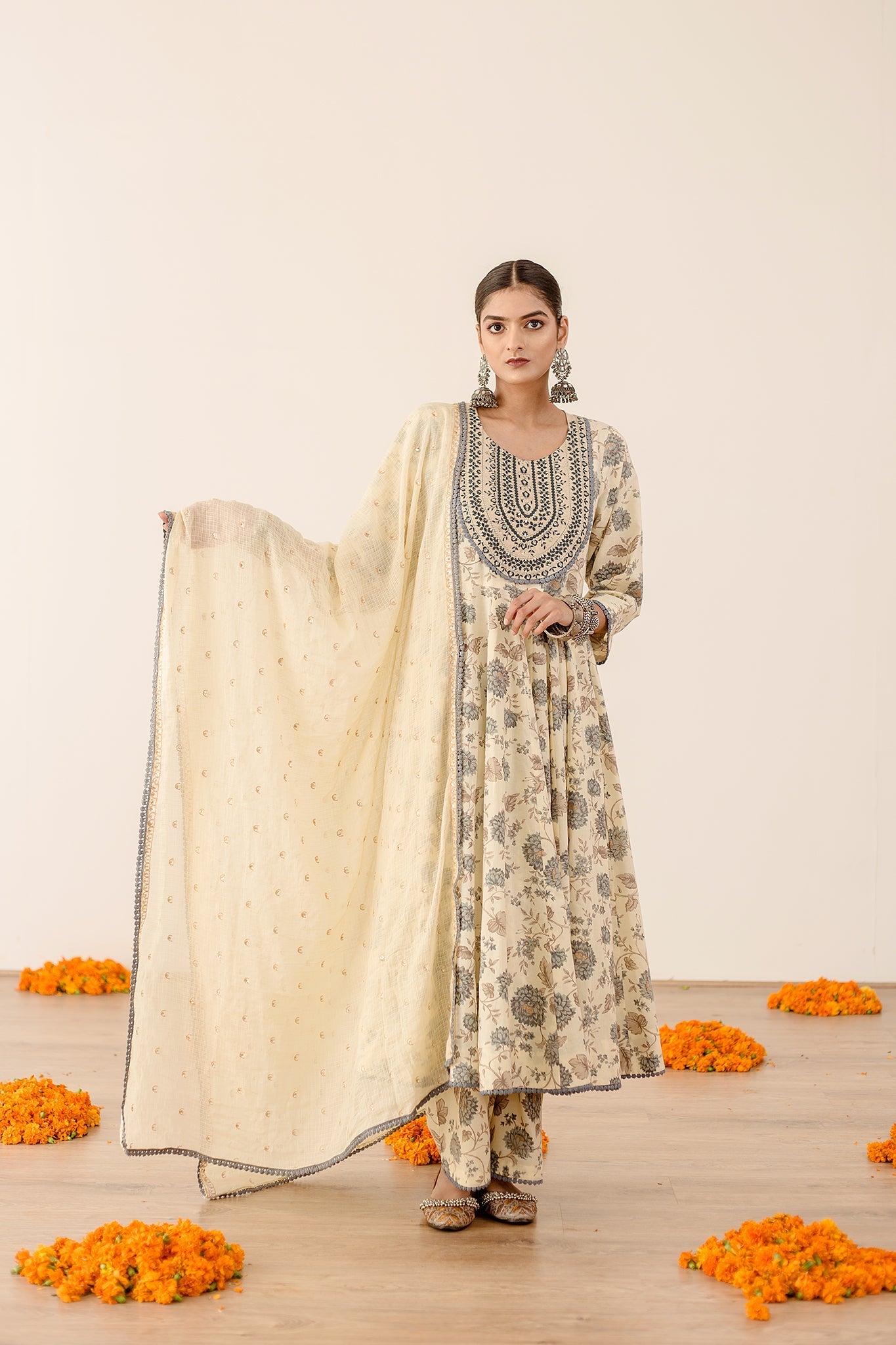 SONAM BLUE SET Gulabo Jaipur