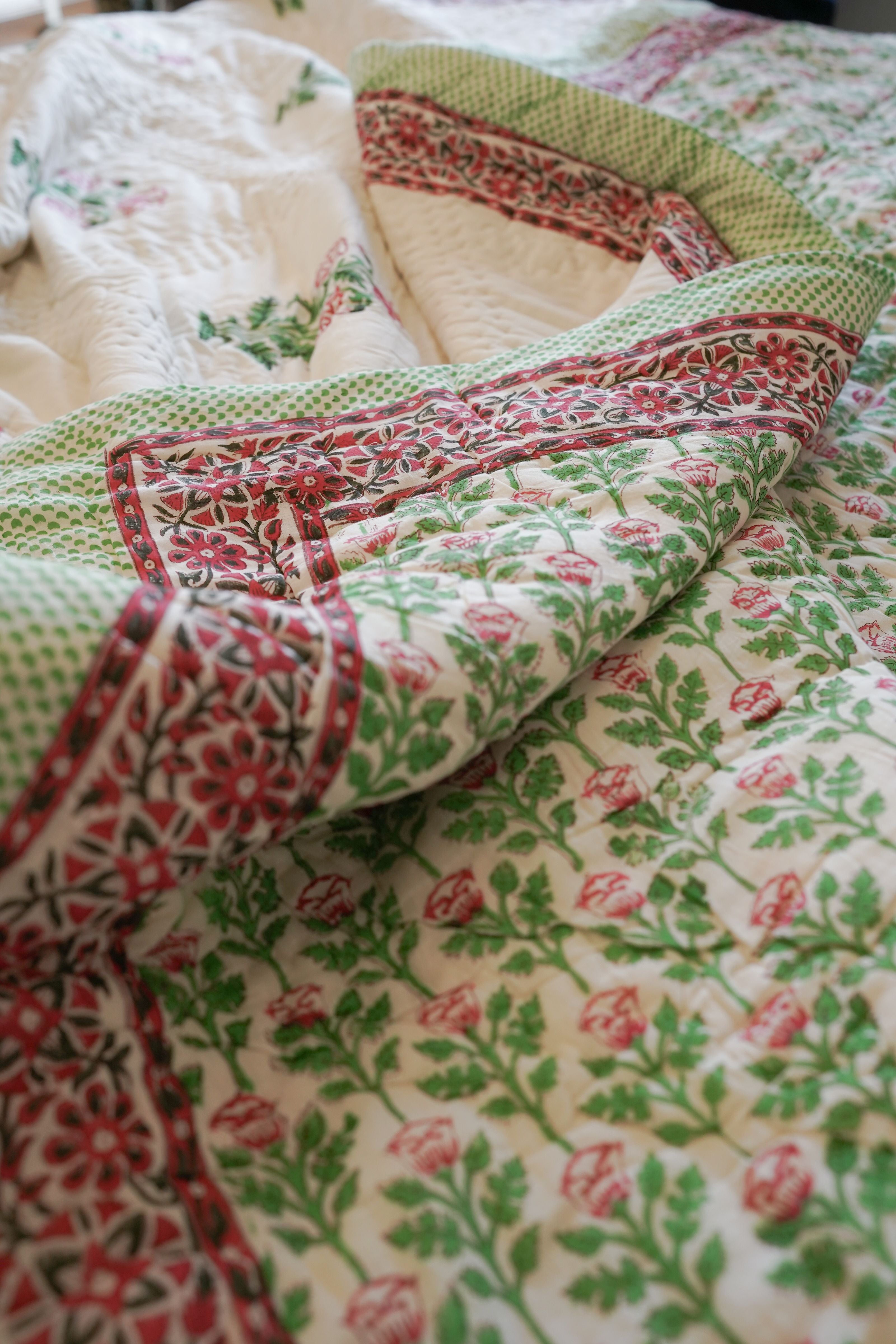 GREEN GARDEN QUILT