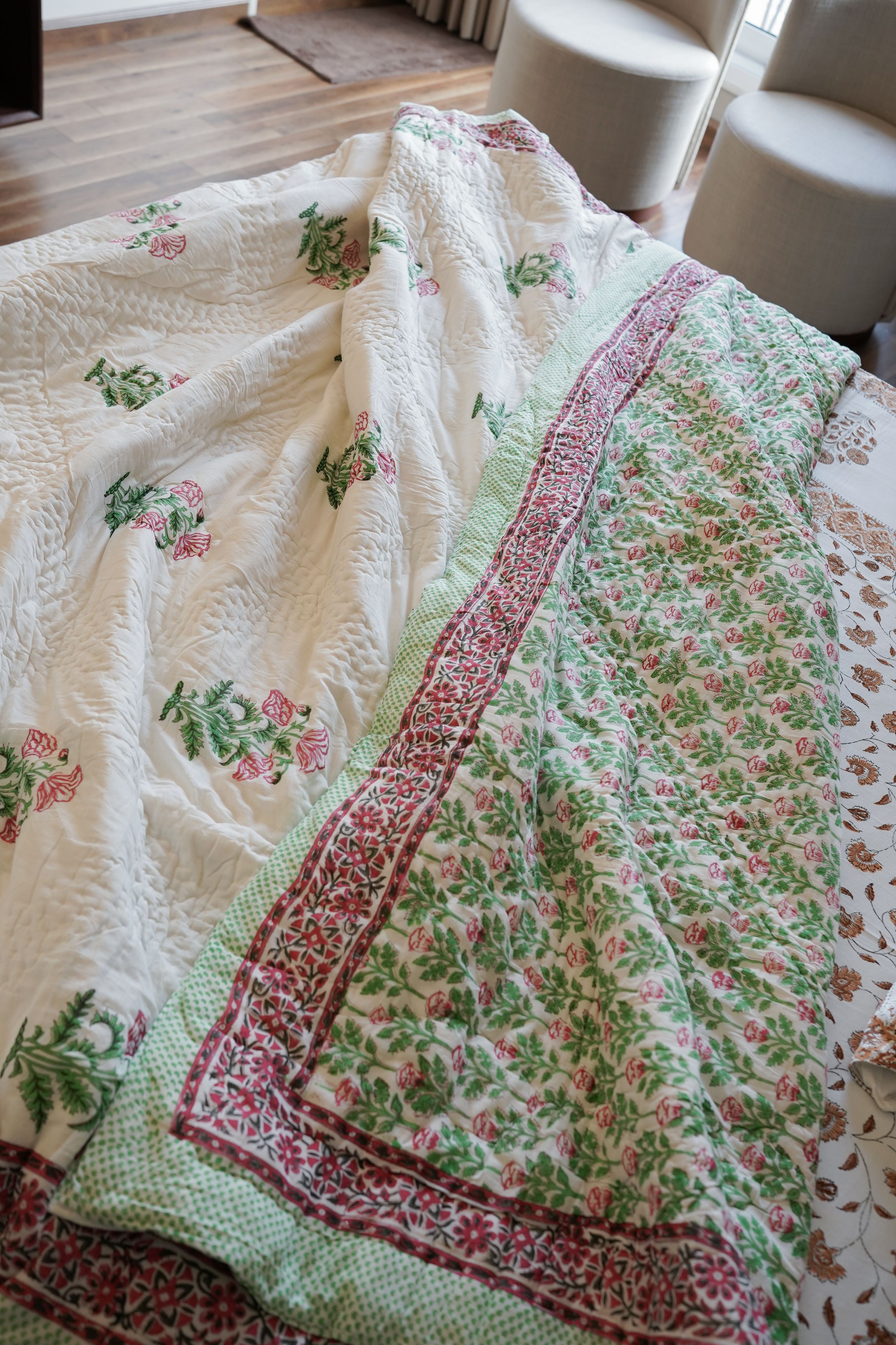 GREEN GARDEN QUILT