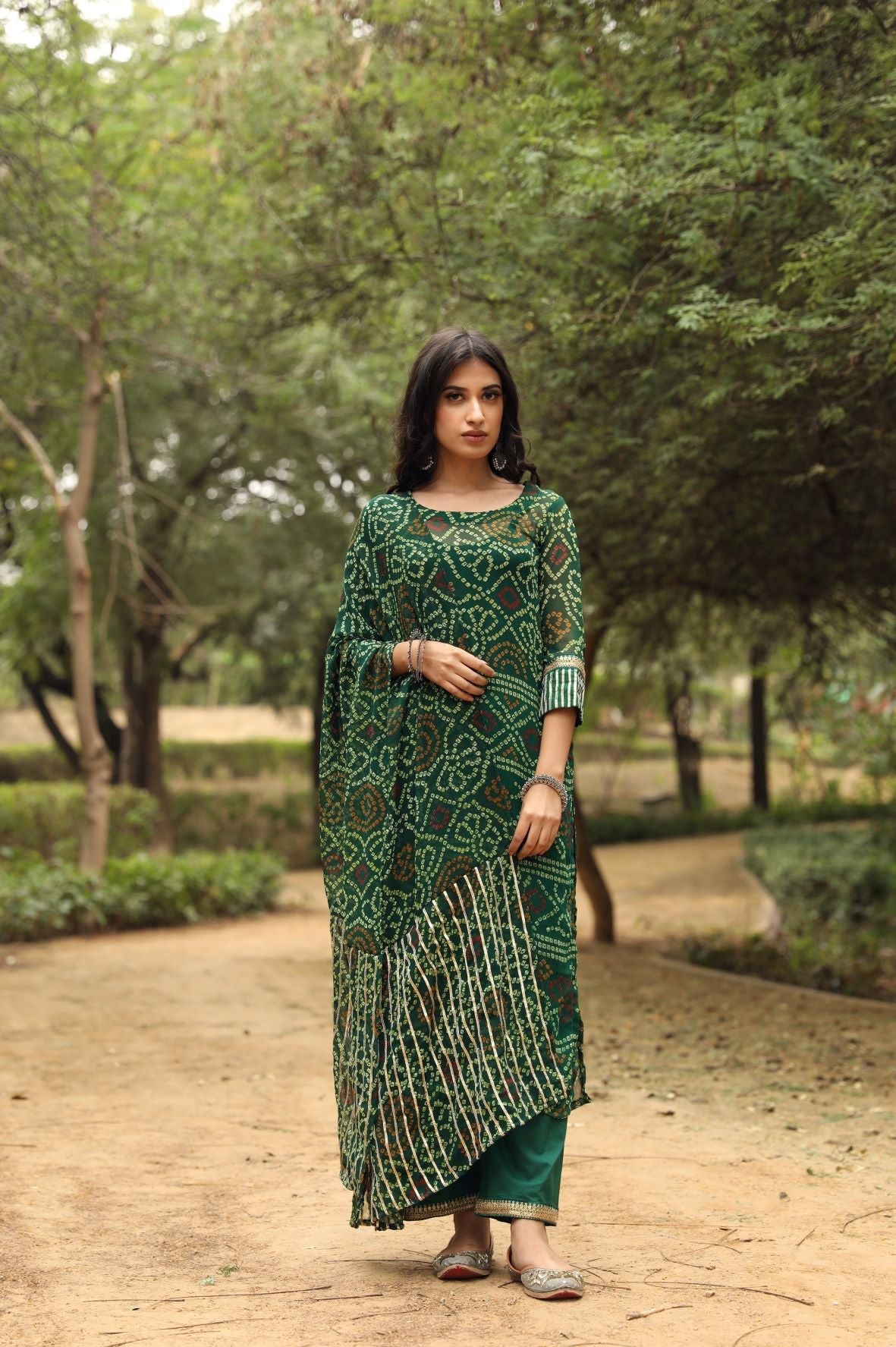 Sama Green Straight Set Gulabo Jaipur