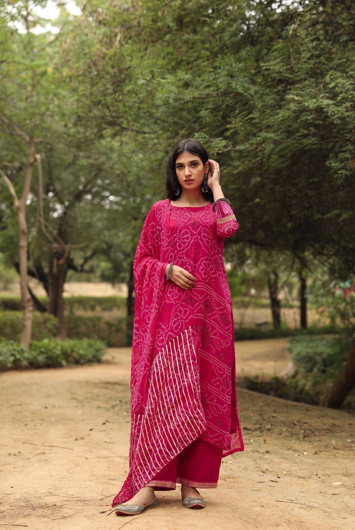 Sama Pink Straight Set Gulabo Jaipur