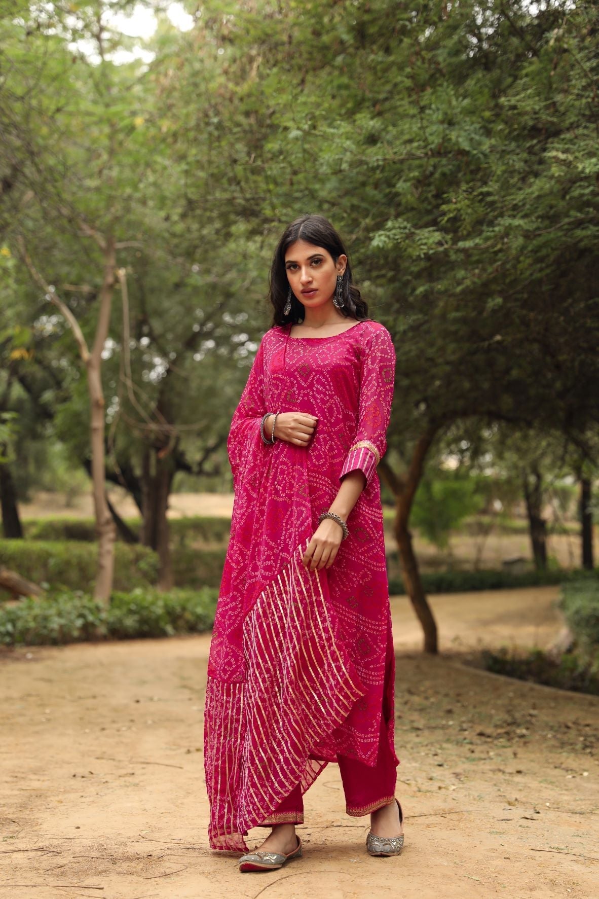 Sama Pink Straight Set Gulabo Jaipur