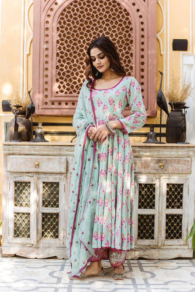 Tejal Blue Set Gulabo Jaipur