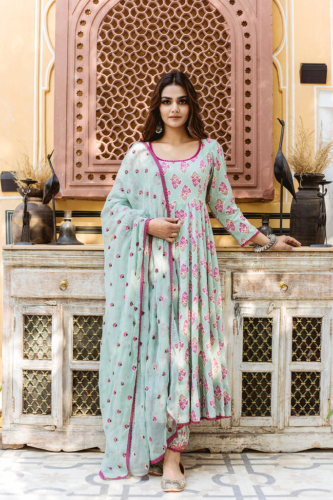 Tejal Blue Set Gulabo Jaipur