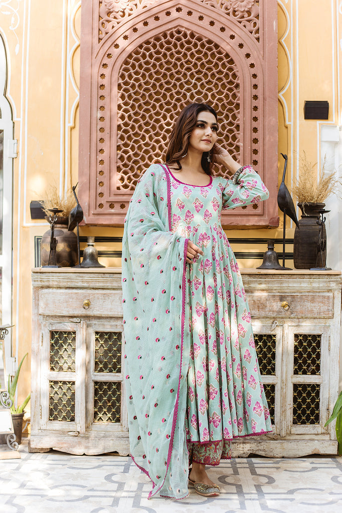 Tejal Blue Set Gulabo Jaipur