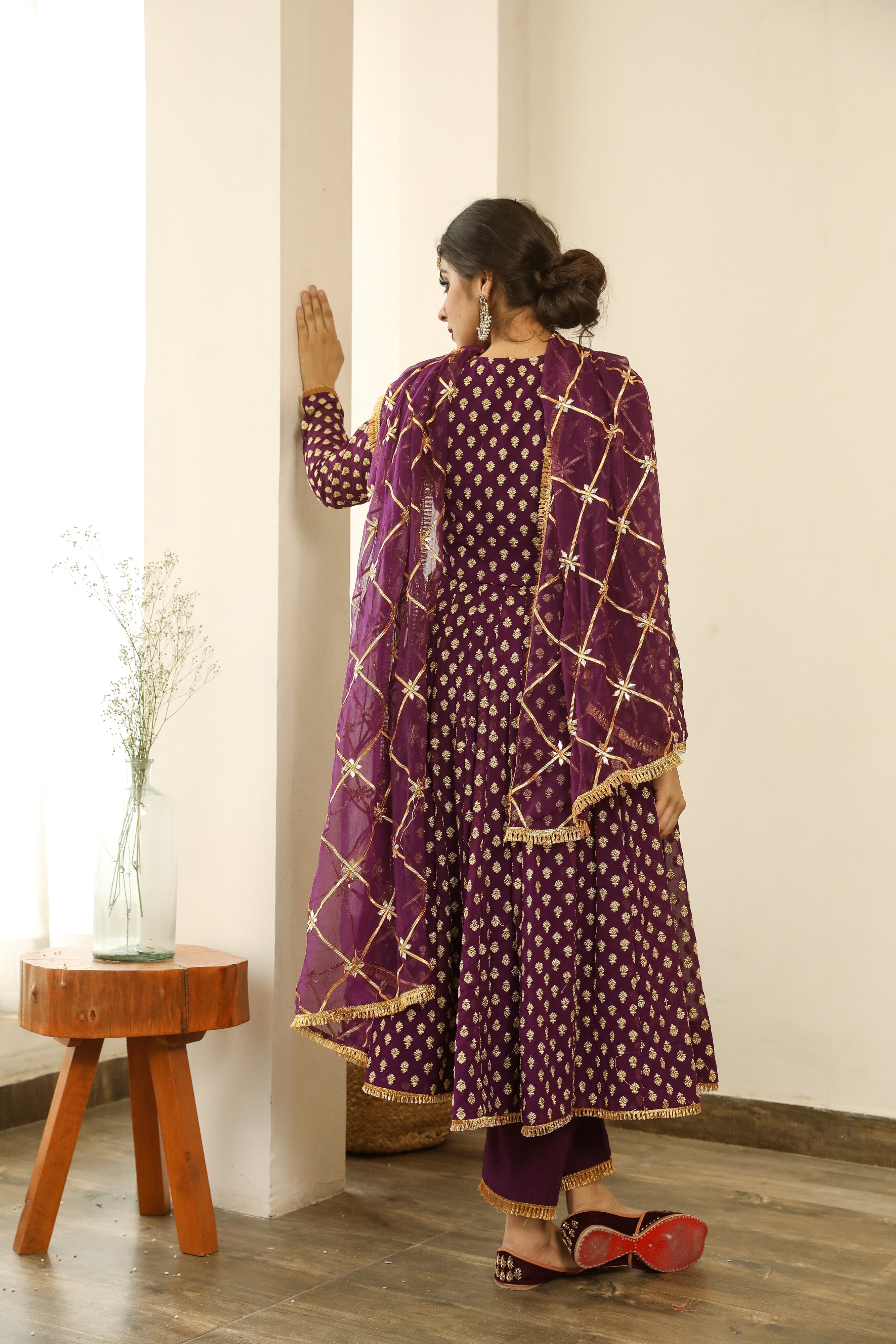 Zuri Purple Set Gulabo Jaipur