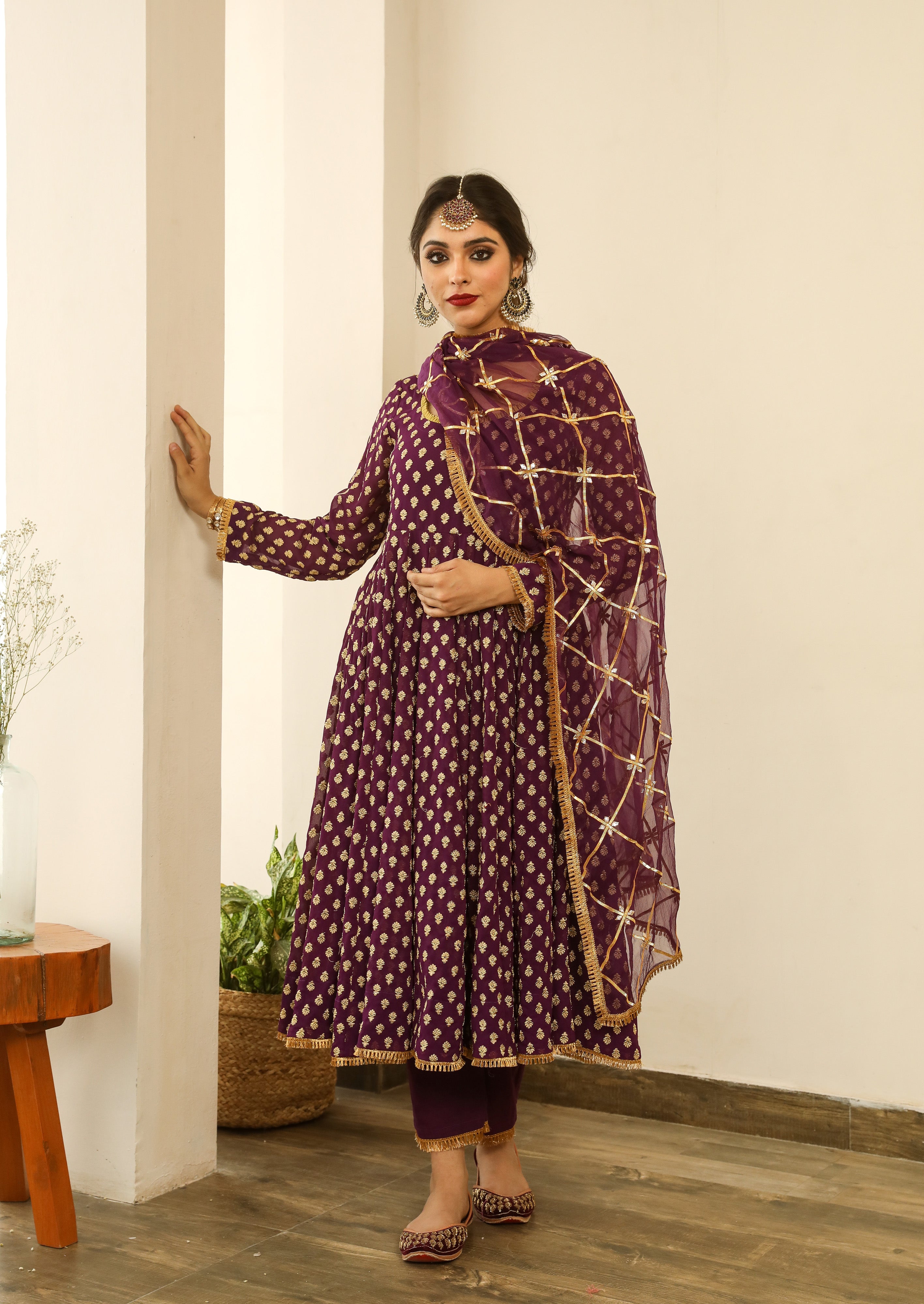 Zuri Purple Set Gulabo Jaipur